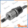 Demi-Arbre de Transmission gauche pour HONDA | NPW-HD-087, 44306-TF0-000